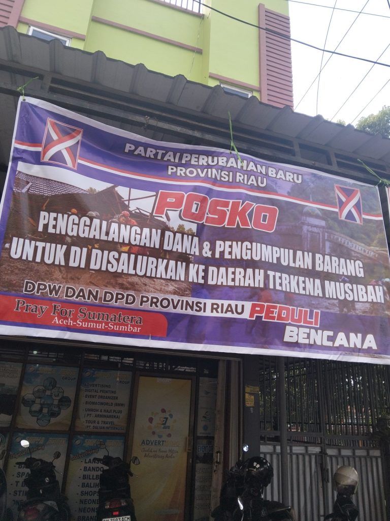 PAPERBA Riau Matangkan Persiapan Penyaluran Bantuan Bencana ke Sumatera Barat